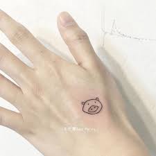 See more ideas about matching tattoos, tattoos, couple tattoos. Finger Back Tattoo Stickers Waterproof Men And Women Korean Small Fresh Cartoon Cute Simple Lines Palm Simulation Tattoos
