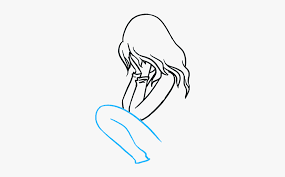 How To Draw A Sad Girl Crying Depression Drawings Clipart Hd Png Download Transparent Png Image Pngitem People constantly confusing depression with sadness. how to draw a sad girl crying