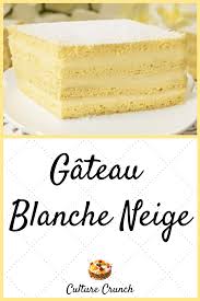 Gateau Blanche Neige La Recette Facile En 2020 Gateau Blanche Neige Gateau Facile Et Original Recette Patisserie Facile