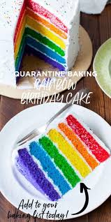Rainbow Birthday Cake Easy Rainbow Cake Recipe Rainbow Cake Recipe Rainbow Birthday Cake