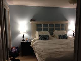 French Door King Size Headboard The French Door I Used Was A 32 X 80 Solid Wood Door With 3 Columns Of 5 Glass Windo Headboard Wood Headboard Door Headboard