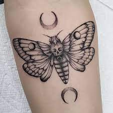Fluffy Karma I Will Create A Unique Tattoo Design For 20 On Fiverr Com In 2021 Insect Tattoo Butterfly Tattoos For Women Moth Tattoo Design