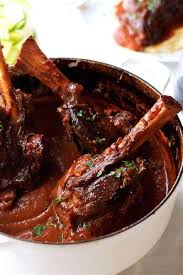 In this recipe we use carrots, celery ribs, onions (aka. Red Wine Lamb Shank Shefalitayal