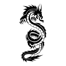 How do i learn to draw dragon? Drawing Tribal Tattoo Drawing Easy Dragon