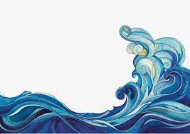 Vector Cartoon Waves Wave Clipart Wave Blue Png Transparent Clipart Image And Psd File For Free Download Surfboard Art Wave Drawing Wave Art