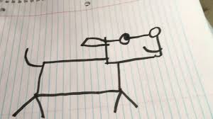 Stick figures are all about relaxed drawing. How To Draw Stick Dog Youtube