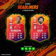 This is going to be georginio wijnaldum, who should be moving from newcastle and it means a very exciting september. Helmar Designs No Twitter 4 Consecutive League Wins For Liverpool Since The Start Of The Headliners Promo Means Wijnaldum Salah S Headliners Cards Will Receive Upgrades The Upgrades Will Come Within