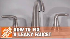 how to fix a leaky faucet the home
