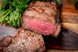 The best way to cook the steak is to first sear it to get a nice outer. Broiled Strip Steak Recipe How To Cook Your Steak In The Oven