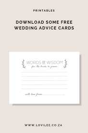 Download Your Free Wedding Advice Cards Printable Lovilee Blog Online Decor Shop Wedding Advice Cards Printable Wedding Advice Cards Marriage Advice Cards