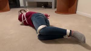 BoundHub - Nice girl socks bondage