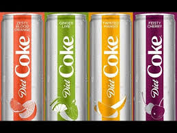 New Diet Coke Flavors Zesty Blood Orange Ginger Lime Feisty Cherry Twisted Mango Youtube