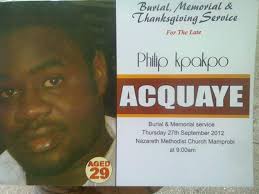 In Loving Memory of Philip Kpakpo Acquaye (@RIPkpakpo) • Facebook