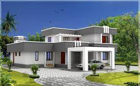 The interior is distinguished by its simplicity. 19 Flat Roof Houses Ideas House Design House Roof Flat Roof House