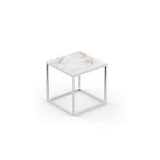Table basse blanche laqué brillant avec rangement rectangulaire 120x60cm. Petite Table Basse Carree Pixel 40x40xh25cm Vondom Dekton Entzo Blanc Et Pieds Blancs Cerise Sur La Deco