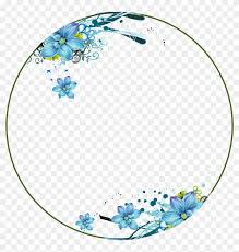flowers blue circle frame pink floral background blue flower circle png transparent png 2515x2532 6264833 pngfind flowers blue circle frame pink floral