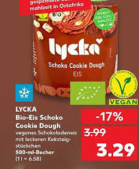 Hier gibt es alle infos über cookie dough : Lycka Bio Eis Schoko Cookie Dough Angebot Bei Kaufland