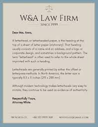 If you are going to start your own business or you have just entered professional life, it is important for you to learn that it is imperative to use the the letterhead template also allows the people to customize it in order to make the letterhead of their choice. Online Law Firm Letterhead Template Fotor Design Maker
