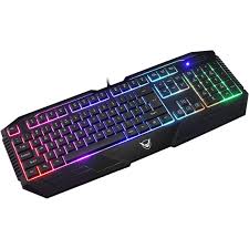 Rainbow Light Up Keyboard Giftopix