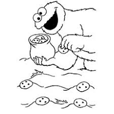 Cookies and milk coloring pages. 10 Yummy Cookies Coloring Pages For Your Little Ones