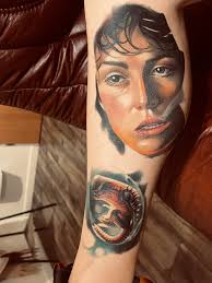 The second part of the tattoo