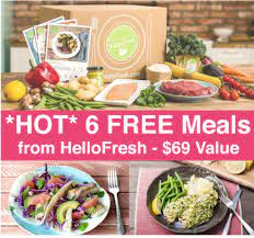 Hot 6 Free Hellofresh Meals Free Shipping 69 Value Free Stuff Finder