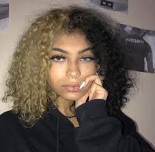 Ombré hair big hair love hair gorgeous hair weave hairstyles pretty hairstyles scene hairstyles hairstyles haircuts hairstyle ideas. Aesthetic Half And Half Dyed Hair Black Girl Largest Wallpaper Portal