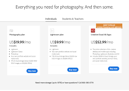 Adobe Test Replaces 10 Month Photography Plan With 1tb 20 Month Option Digital Photography Review