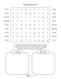 Long And Short Vowel Word Search 1 Long Vowel Sounds Worksheets Short Vowel Sounds Short Vowel Worksheets