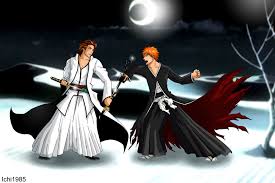 Ichigo Vs Aizen By Ichi1985 On Deviantart Ichigo arrives and immediately attacks aizen, who effortlessly avoids getting wounded. ichigo vs aizen by ichi1985 on deviantart
