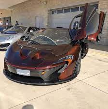 mclaren p1 made out of amber exposed carbon fiber photo taken by 675lt 159 on instagram