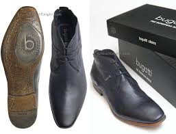Bugatti Chukka Boots Navy Blue Shoes