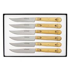 Découvrez des couteaux de tables dans la plus pure tradition des couteaux le thiers. Coffret 6 Couteaux De Table Nontron