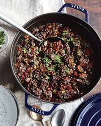 Authentic French Beef Bourguignon Recipe From Staub S New Cookbook Williams Sonoma Taste Beef Bourguignon Beef Bourguignon Recipe Bourguignon Recipe