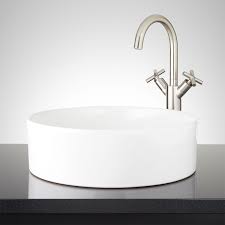 white vessel sink signature hardware