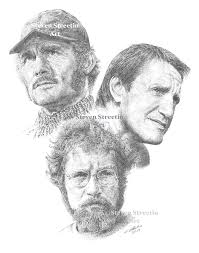 Hi everyone, my latest Jaws drawing is now complete. It's took a while but  I think it's been worth it. I've tried to keep the similar feel to my first  piece. I