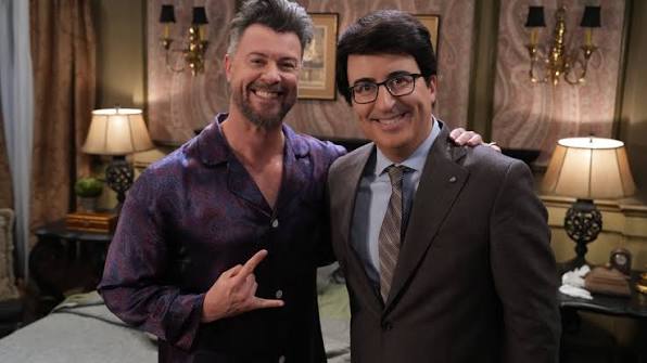 Well, this happened 🤭 Can't wait for y'all to enjoy the shenanigans. John  crushes it #daysofourlives #JohnOliver
