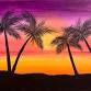 Fort Myers Tropical Paint and Sip – Amethyst Skies