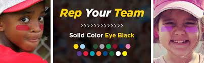Amazon.com : EyeBlack Under Eye Strip for Athletic Sports Team
