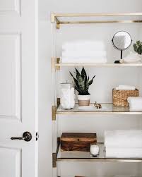 This Is Adorable Bathroom Goals Bathroom Shelving Open Shelving Shelf Decor Home Inspiration Farmhouse Bathroom Decor Home Decor Small House Decorating