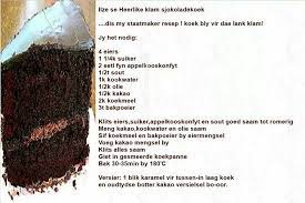 Klam Sjokoladekoek Desserts Sweet Cakes South African Recipes