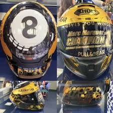 As cool as this contest sound, we have to tell you the bad news first, so that you don't get too excited: For Sale Marc Marquez 8 Ball Helmet Obc Dunia Diecast Facebook
