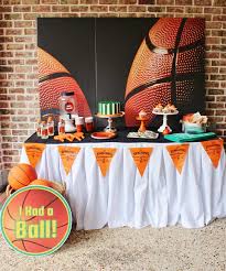 We love turning bargain basics and cheerful party supplies into fun decorations, from party blowers to confetti. Basketball Birthday Party Ideas Basketball Decorations More Shindigz