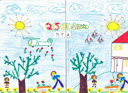 5 de maio de 1974: Desenhos Infantis Sobre O 25 De Abril Children S Drawings On The 25th Abril Revolution Ephemera Biblioteca E Arquivo De Jose Pacheco Pereira