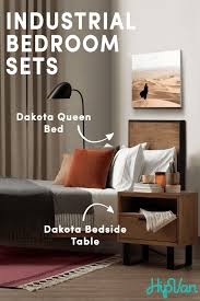 Dakota Collection Industrial Bedroom Sets Hipvan Industrial Bedroom Set Bedroom Sets Industrial Bedroom