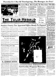 The Tulia Herald (Tulia, Tex.), Vol. 73, No. 5, Ed. 1 Thursday, January 29,  1981