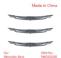 9483202205 9483201705 9483201205 3753201005 33887000 F020t912za70 M1072800  Rear Leaf Spring for Mercedes-Benz Actros / Atego