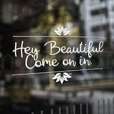 Walk Ins Welcome Sign Beauty Salon Sign Clothing Boutique Etsy Nail Salon Interior Design Nail Salon Interior Salon Decals