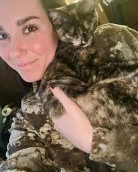 Buttercup, a.k.a “Camo Kitty”