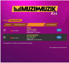 Selain sarah kita ada ramai lagi artis lagi yang akan perform tau! Carta Muzik Muzik 34